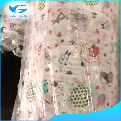 Bamboo fiber gauze fabric